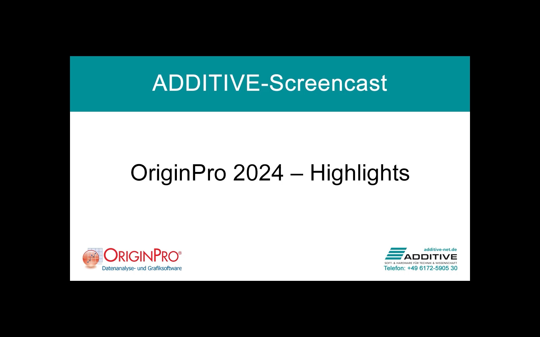 Highlights in OriginPro 2024